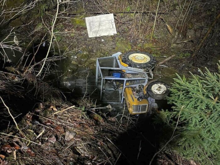 pijani traktorzyści, Ciche, powiat nowotarski, KPP Nowy Targ