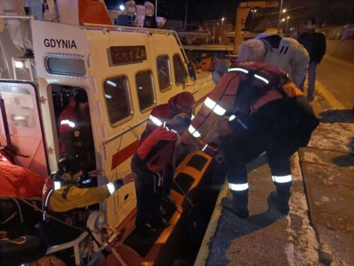 kuter rybacki, połów ryb, Władysławowo, Morska Służba Poszukiwania i Ratownictwa