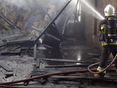 podpalenie stodoły, gminia Uchanie, Edyta Krystkowiak, Trzeszczany