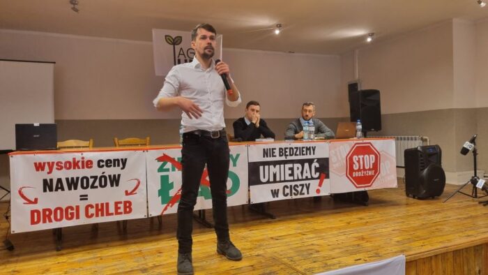 Michał Kołodziejczak, Agrounia, protesty rolników, Tomasz Gabryelczyk
