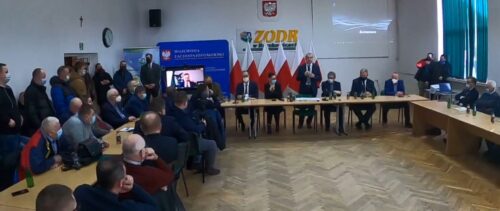 Henryk Kowalczyk, Barzkowice, protest rolników, szacowanie strat suszowych