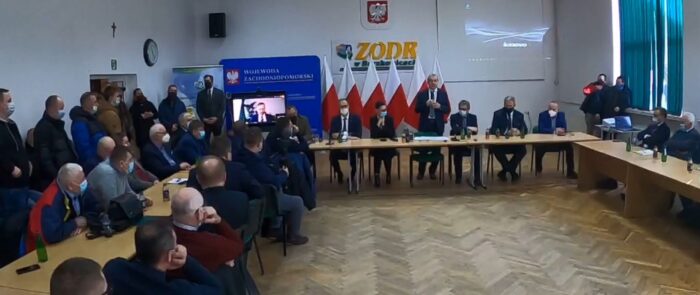 Henryk Kowalczyk, Barzkowice, protest rolników, szacowanie strat suszowych