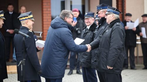 świadczenie ratownicze dla strażaków OSP, Maciej Wąsik, OSP Kołoząb, Andrzej Bartkowiak