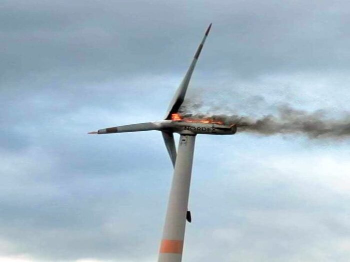 pożar wiatraka, Przyłęk, Nowy Tomyśl, Damian Żukrowski