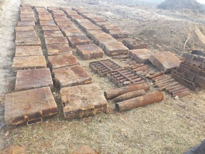 Chynowo, powiat grójecki, pociski artyleryjsie w sadzie, Agnieszka Wójcik, KPP Grójec