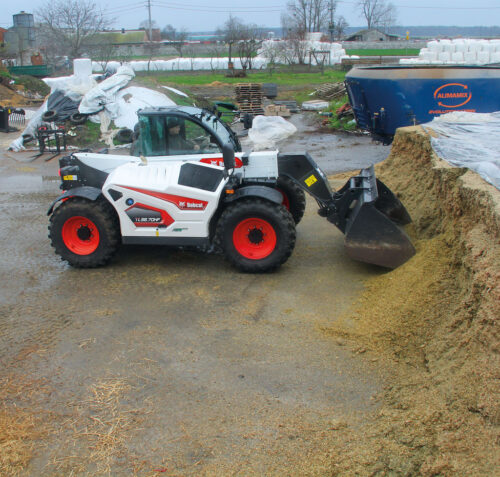 ładowarka teleskopowa Bobcat TL38.70HF., RPT, Rolniczy Przegląd Techniczny, Brodowo