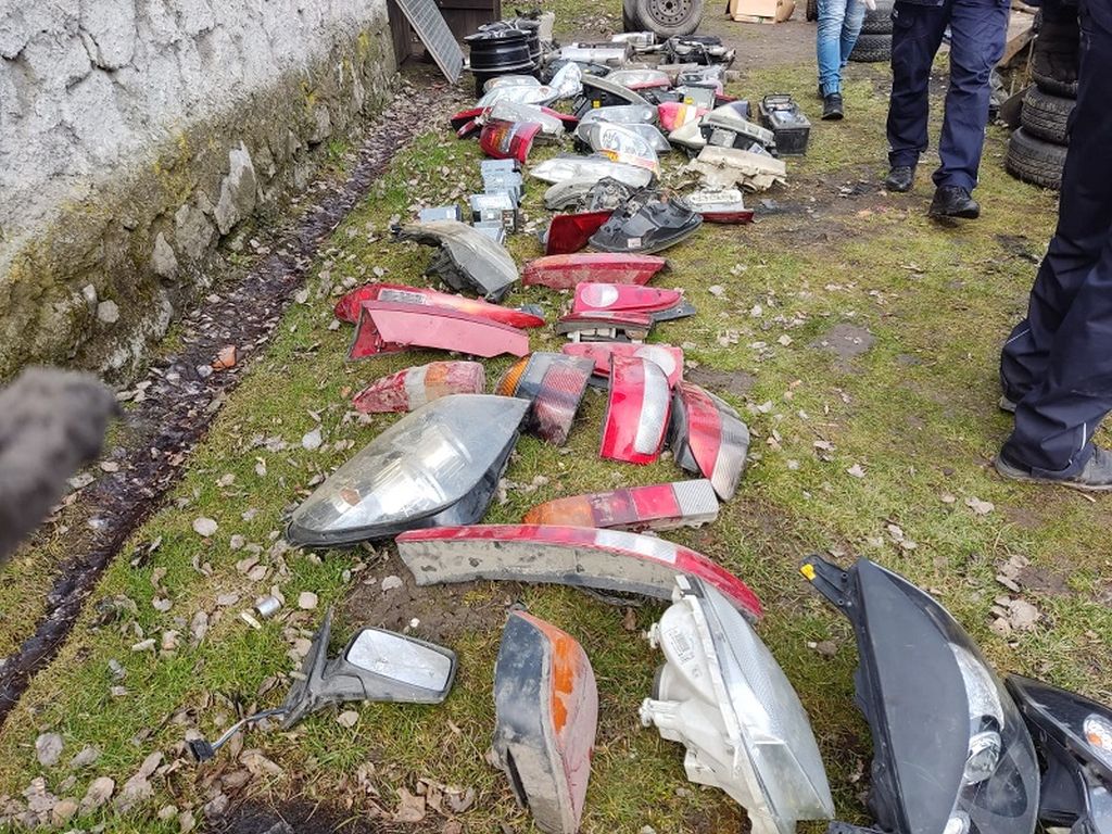 dziupla w gospodarstwie, powiat ząbkowicki, Katarzyna Mazurek, kradzież samochodów