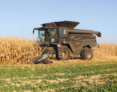 Kombajn zbożowy Fendt Ideal 8, omłot kukurydzy na ziarno, RPT, Rolniczy Przegląd Techniczny