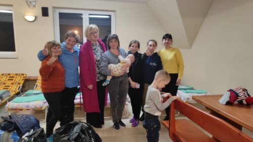 uchodźcy z Ukrainy, remizy OSP, Karol Kierzkowski