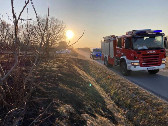 pożary traw, Ewelina Semeniuk, Łubka, powiat parczewski, powiat rarnowski