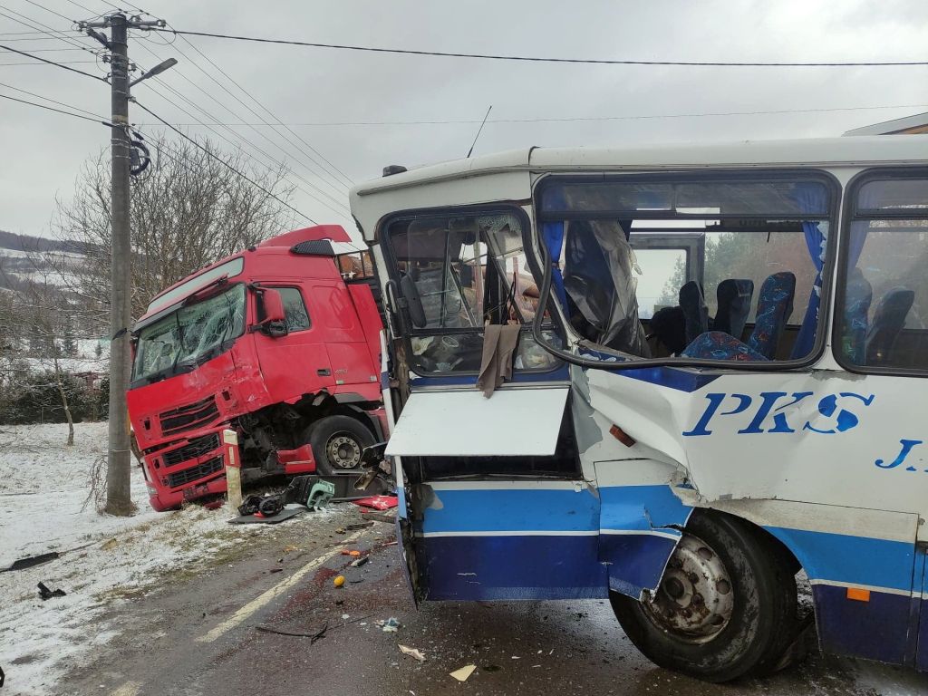 transport drewna, Manasterz, powiat przeworski, KPP Przeworsk