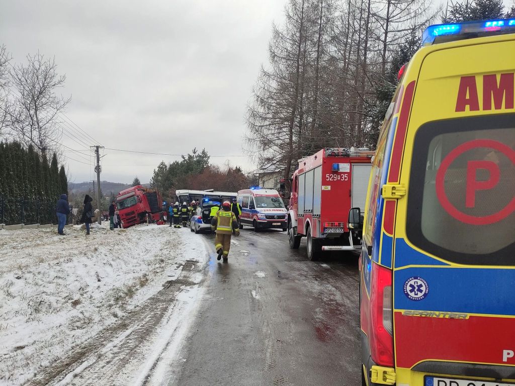transport drewna, Manasterz, powiat przeworski, KPP Przeworsk