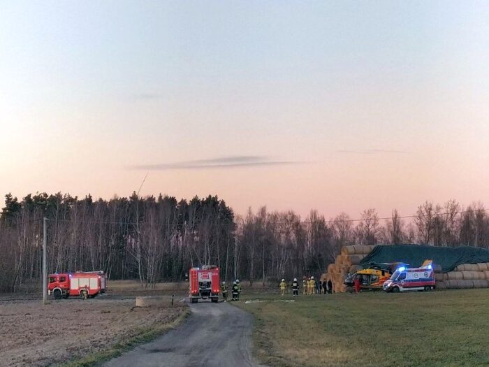 kobieta przygniecviona przez krowę, Marcin Krasucki, gmina Piotrków Kujawski