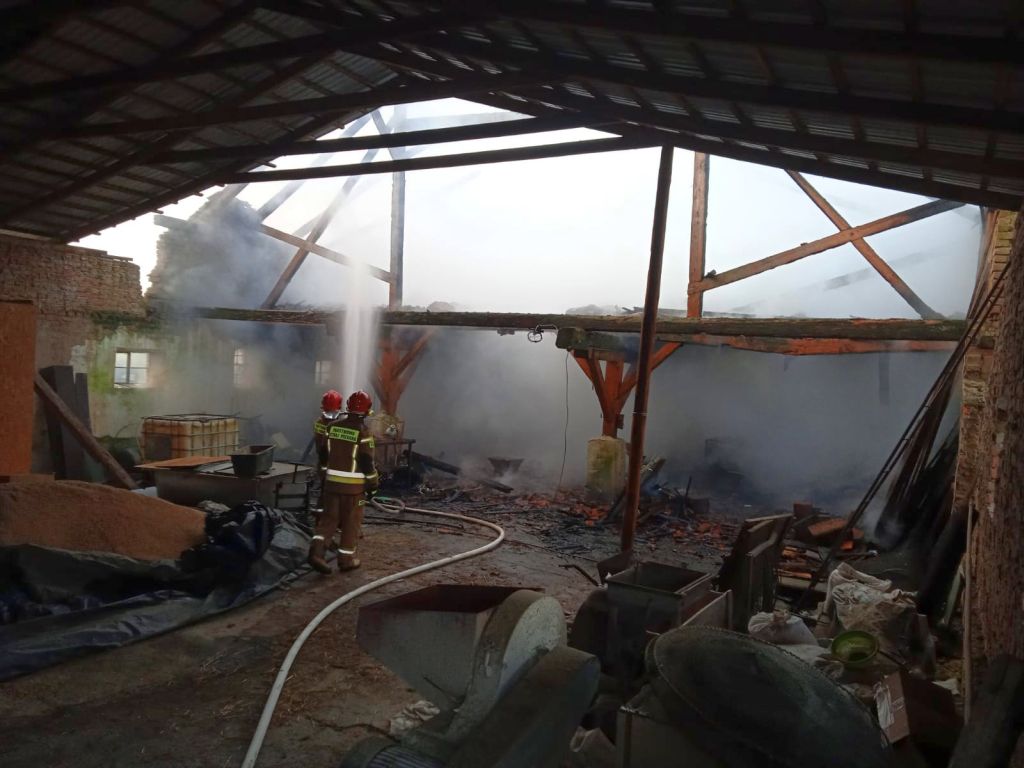 pożary w gospodarstwach, Rokitnik, Prątnica, Damian Stankiewicz