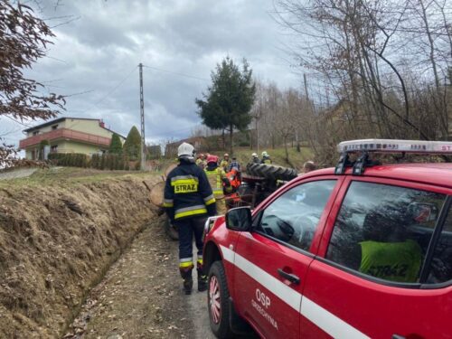 grzechynia, sucha beskidzka, wypadek