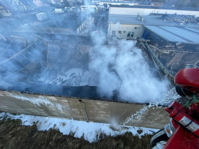 pożar w fabryce wafli, Szamocin, powiat chodzieski, Artur Binkowski