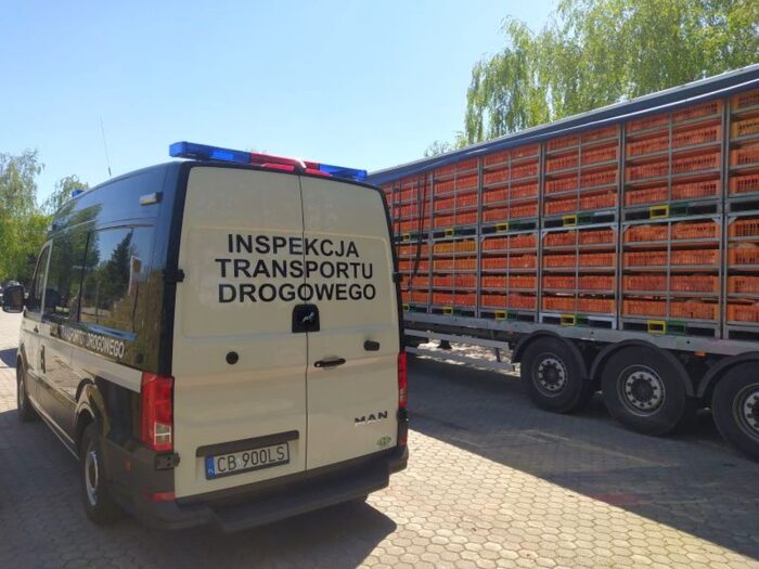 transport drobiu, WITD Bydgoszcz, dobrostan zwierząt