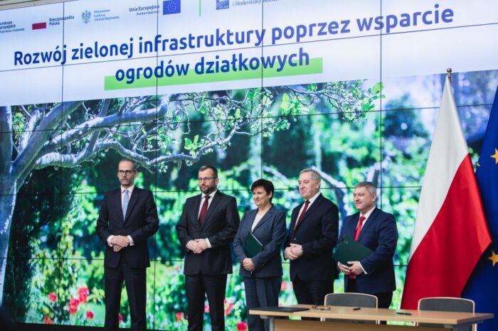 wsparcie ogrodów działkowych, ogródki działkowe, Grzegorz Puda, Henryk Kowalczyk, Hanna Szymańska