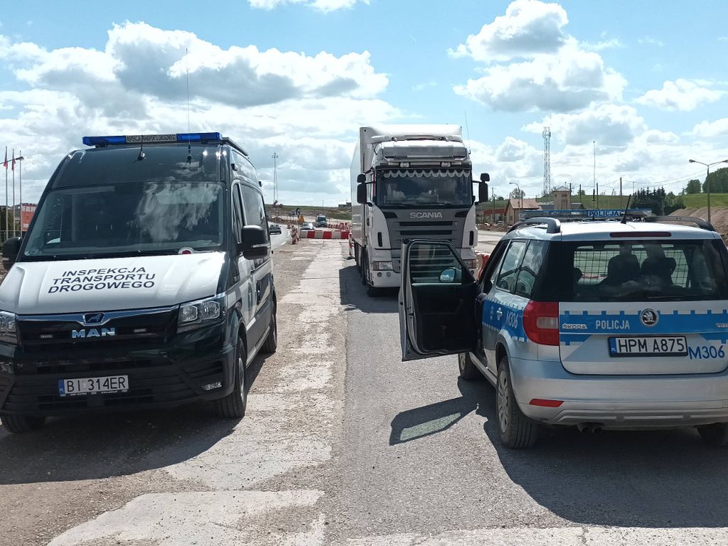 transport półtusz wieprzowych, WITD Białystok, Budzisko, umowa ATP
