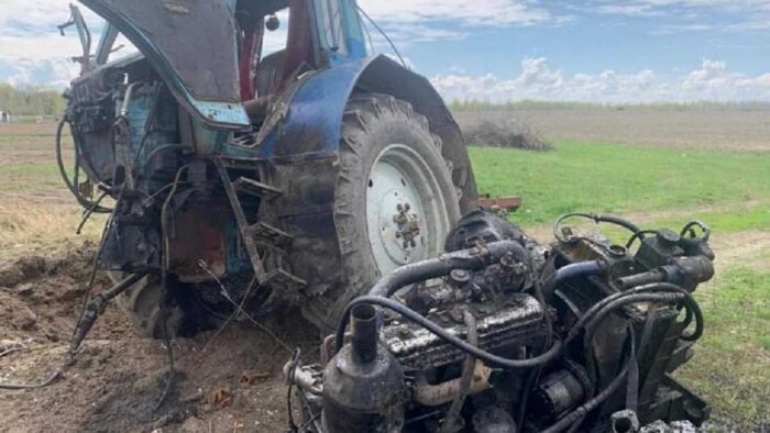 wojna w Ukrainie, miny na polach, Ludmiła Denisowa, kradzież zbóż i żywności