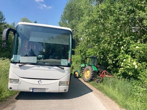 wypadki z udziałem ciągników rolniczych, gmina Kije, KPP Pińczów