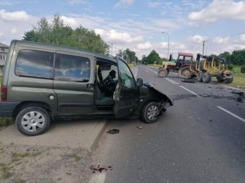 wypadki z udziałem ciągników rolniczych, gmina Kraśniczyn, Bończa, Piotr Wasilewski