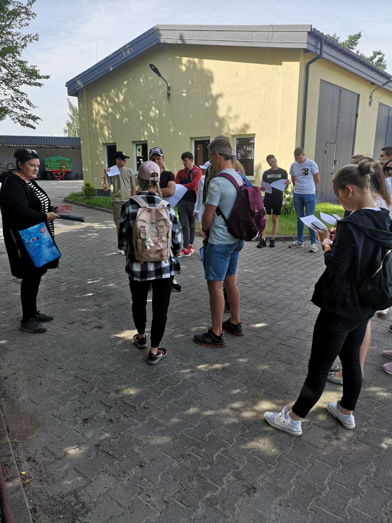 studenci WRiE, Stacja Doświadczalna w Skierniewicach