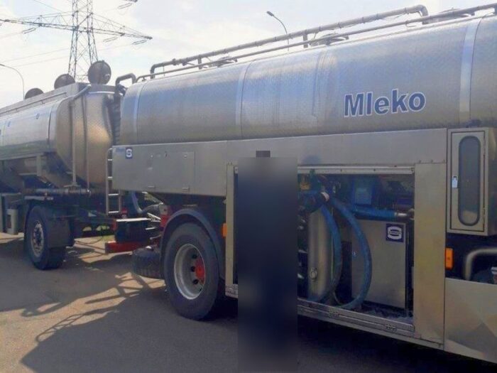 transport mleka, Pułtusk, KPP w Wyszkowie, pijani kierowcy