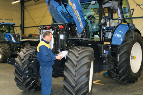 przegląd zerowy ciągnika rolniczego, Emil Górnicki, RPT, Rolniczy Przegląd Techniczny