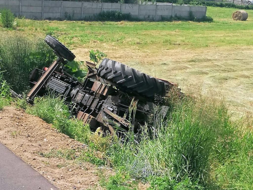 wypadki z udziałem ciągników rolniczych, wypadki na drogach, Przeworsk