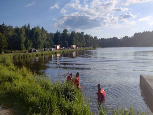 zbiornik melioracyjny, Leżajsk, KPP Leżajsk
