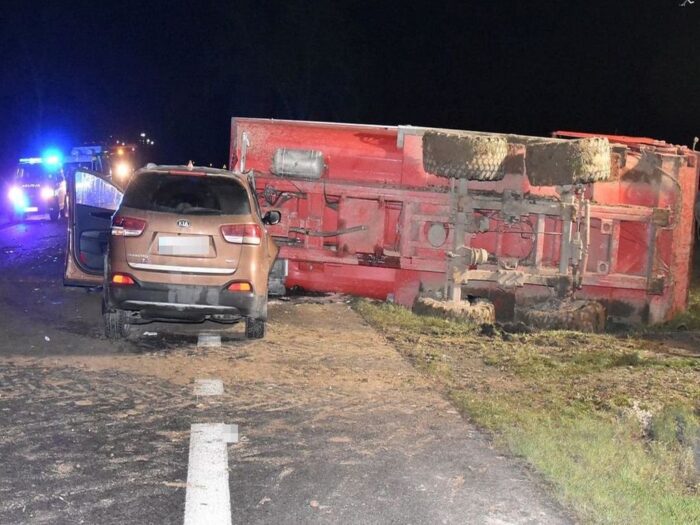 mężczyzna zginął pod ciągnikiem, Zalesie, powiat krasnostawski, Piotr Wasilewski