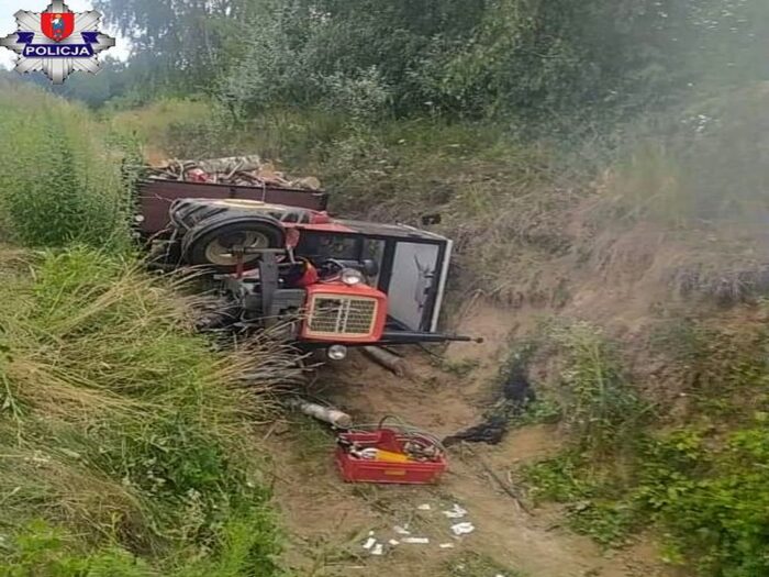 ciągnik przygniótł kobietę, Sąsiadka, gmina  Sułów, Dorota Krukowska-Bubiło