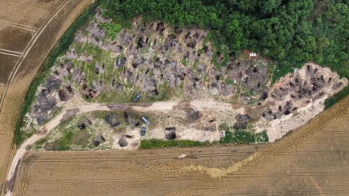 odpady zakopane wśród pól, Legnica, WIOŚ Wrocław, składowanie odpadów