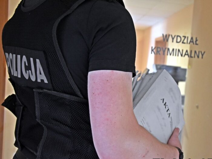 policja, sąd, oszustwo