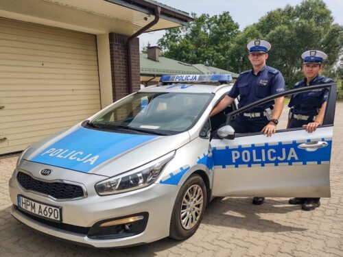 rolnik w przewróconym ciągniku, Sokółka, Dąbrowa Białostocka, KPP Sokółka