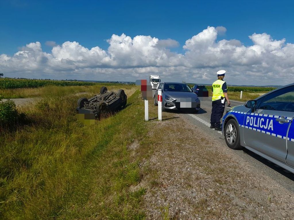 policja, wypadek, kolizja
