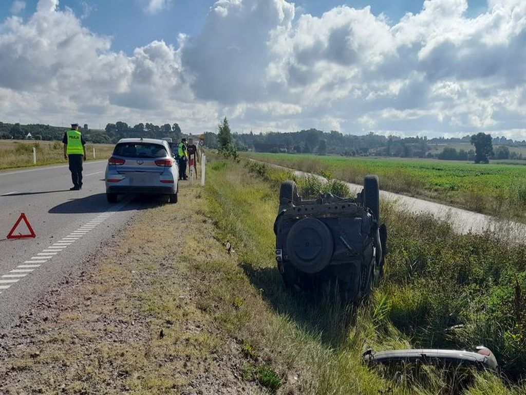policja, wypadek, kolizja
