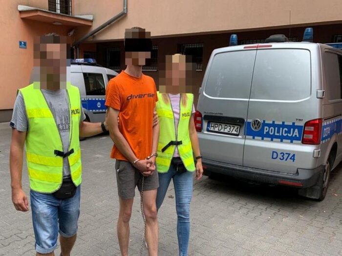 podpalacz, policja, kazimierz dolny