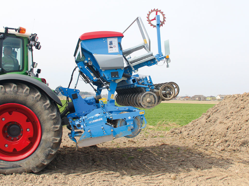 siewnik mechaniczny Saphir, Lemken, RPT, Rolniczy Przegląd Techniczny