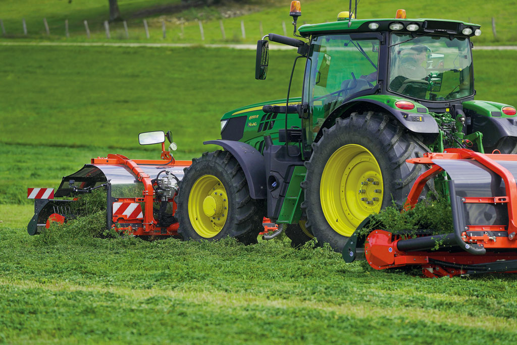 zgrabiarka taśmowa Merge Maxx 440 F, Kuhn, RPT, Rolniczy Przegląd Techniczny
