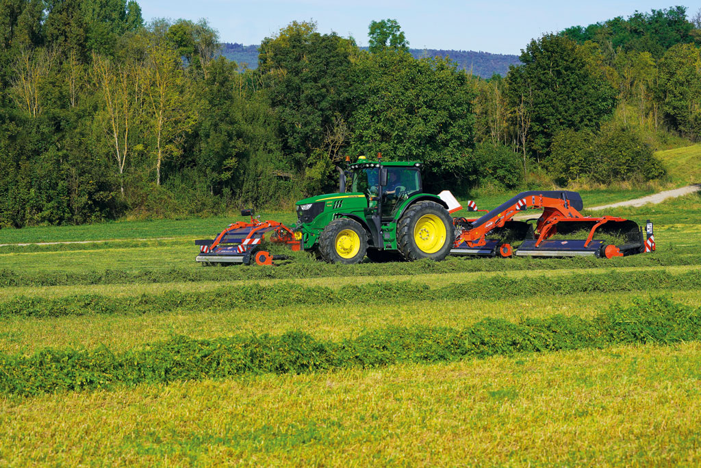 zgrabiarka taśmowa Merge Maxx 440 F, Kuhn, RPT, Rolniczy Przegląd Techniczny