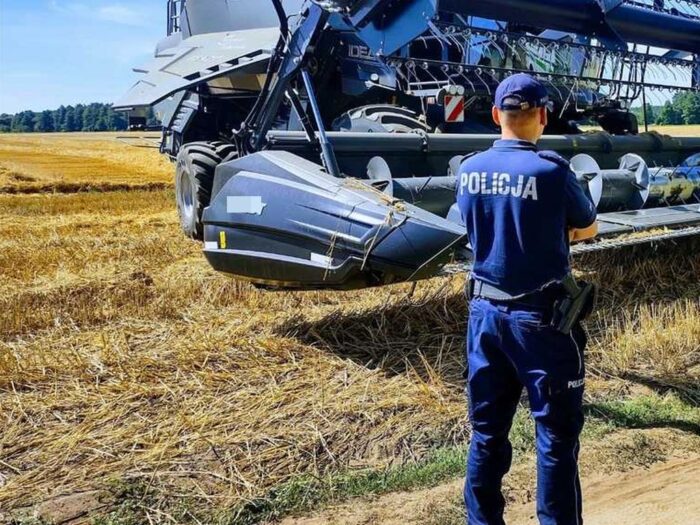 mandat za jazdę kombajnem z hederem, Rafał Weber, ministerstwo infrastruktury