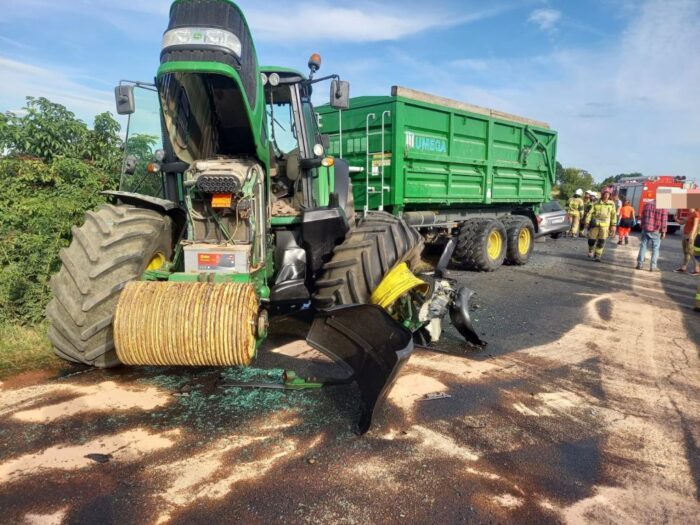 wypadki z udziałem ciągników rolniczych, Gozdowo, Września, KP PSP Września