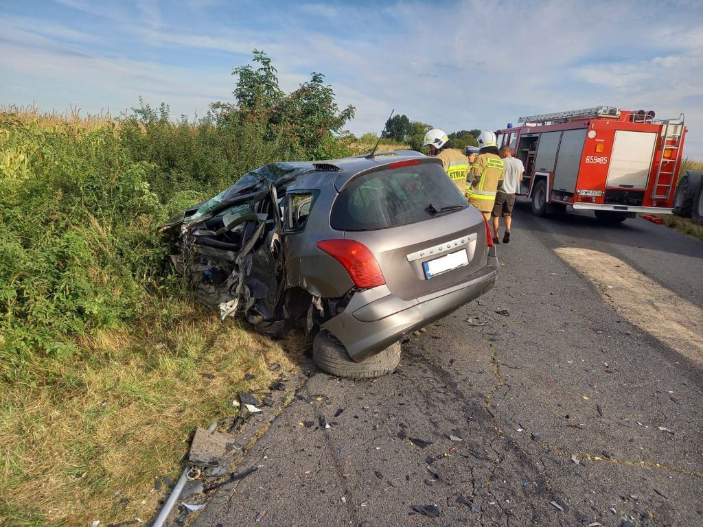 wypadki z udziałem ciągników rolniczych, Gozdowo, Września, KP PSP Września