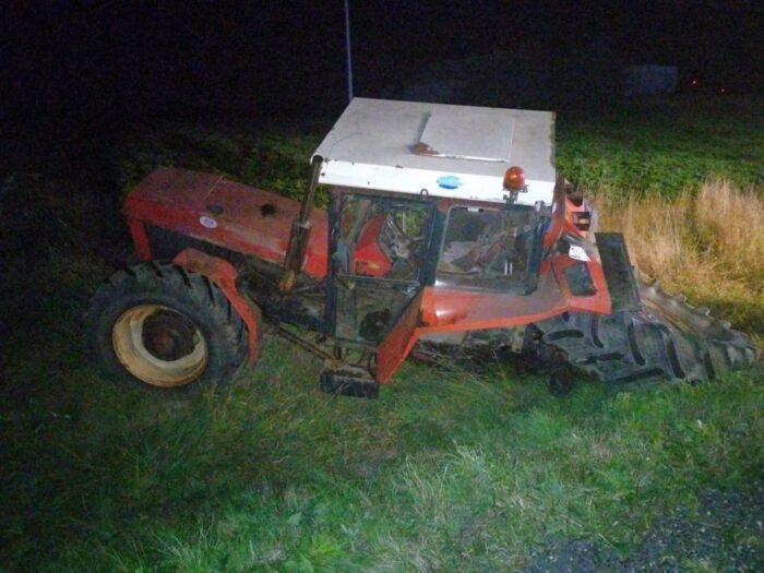 wypadki z udziałem ciągników rolniczych, Lipnica, powiat wąbrzeski, Krzysztof Świerczyński