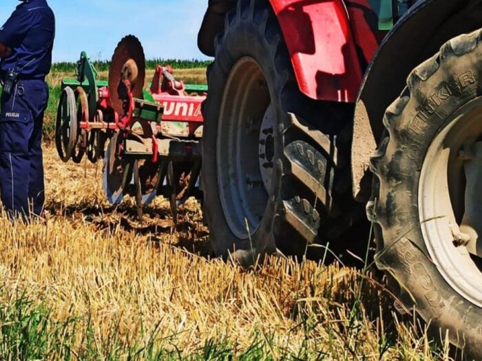 Lipniak, gmina Rozogi, wypadki na polu, kpp w Szczytnie