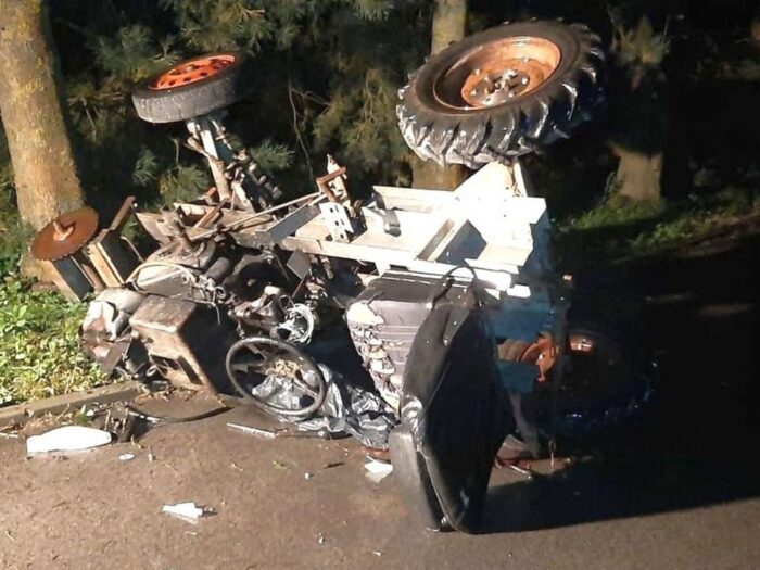 ciągnik przygniótł mężczyznę, Matcze, powiat hrubieszowski,  Ewa Krystkowiak