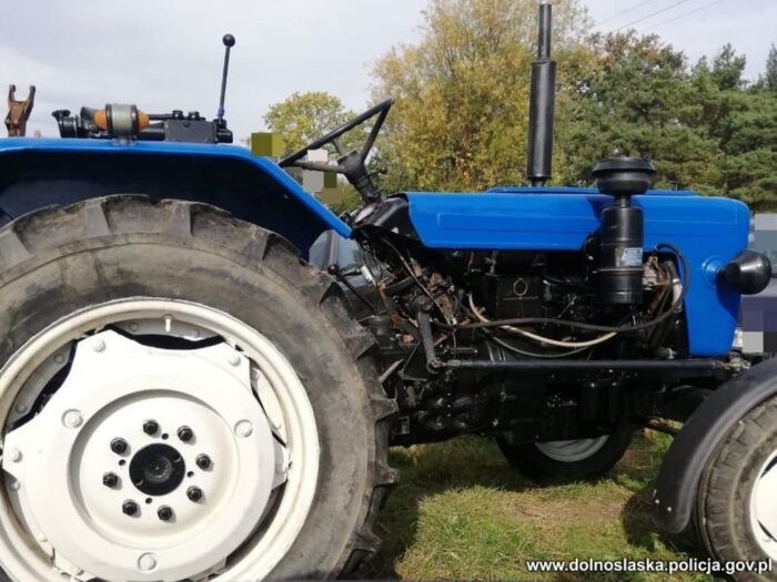 kradzież ciągnika rolniczego, gmina Marcinowice, powiat ząbkowicki, Magdalena Ząbek