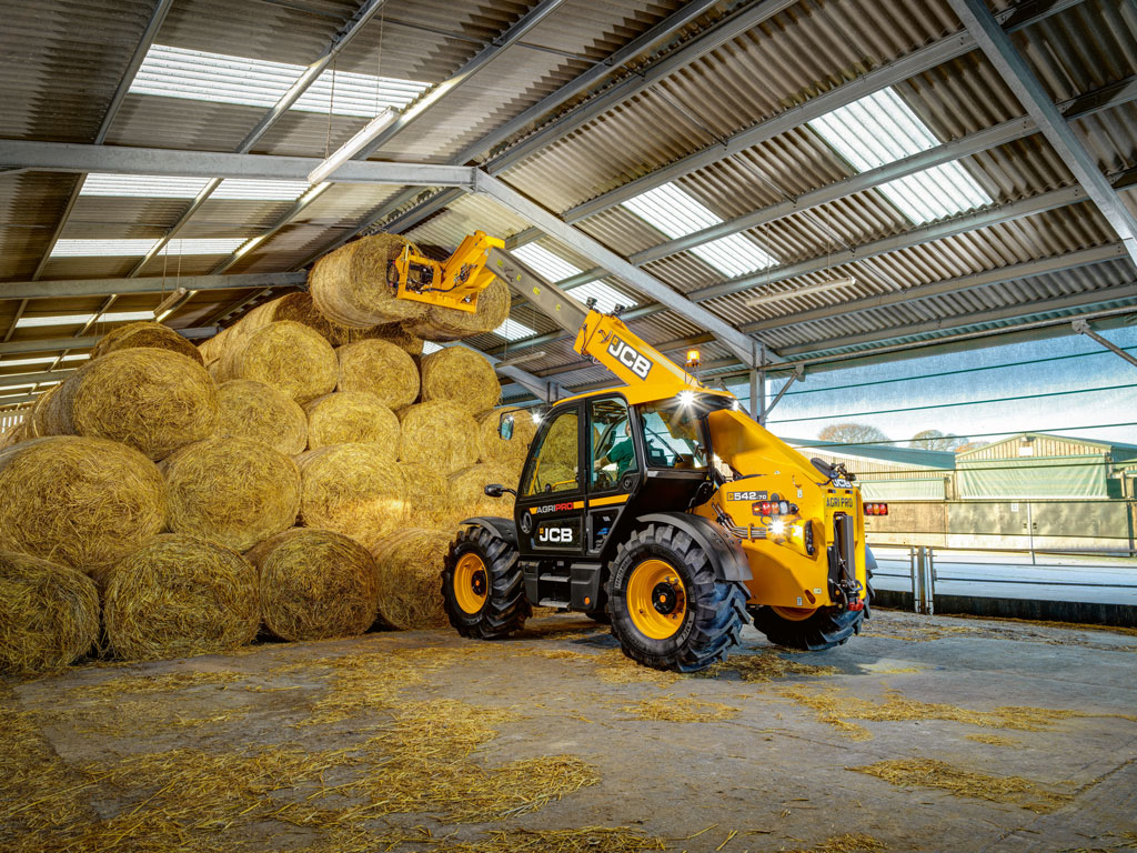 ładowarka teleskopowa JCB 542-70 Agri Pro, JCB, RPT, Rolniczy Przegląd Techniczny, Błażej Dzielski